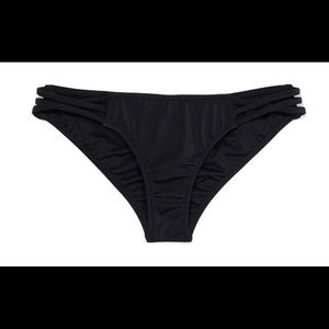 Victoria Secret Black bikini bottoms XS